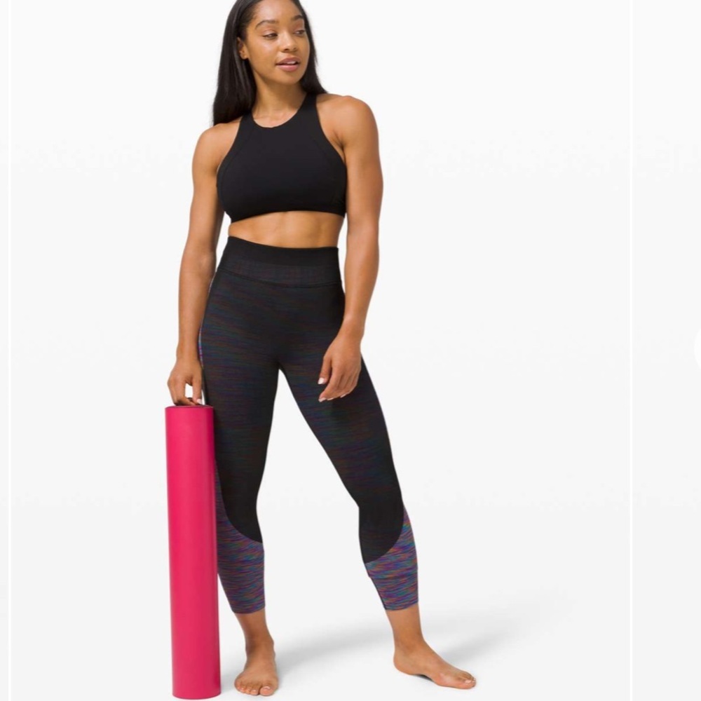 • Lululemon • Women Love Revealed Tight Black / Rainbow 4